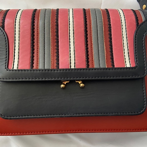 MARNI - Medium Multicolor Trunk Bag - Picture 5 of 11